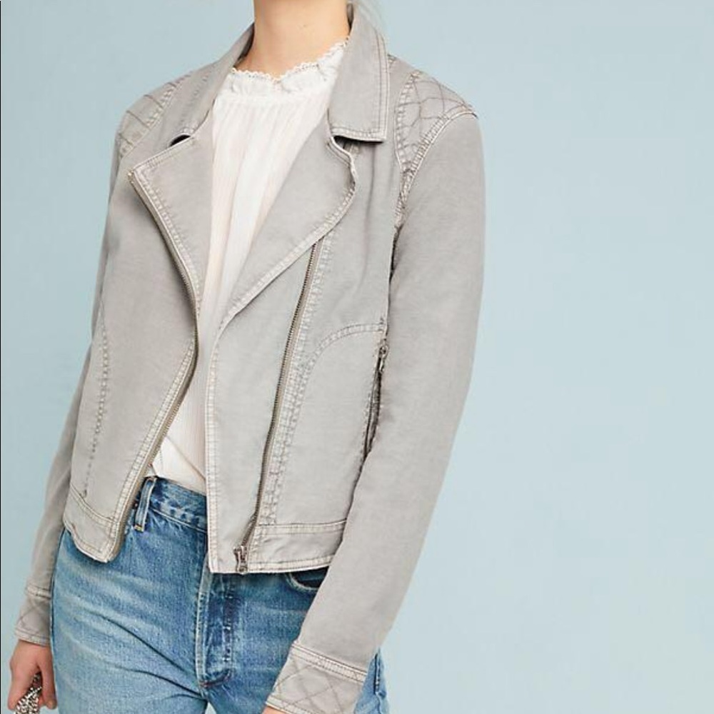 Anthropologie easy moto jacket
